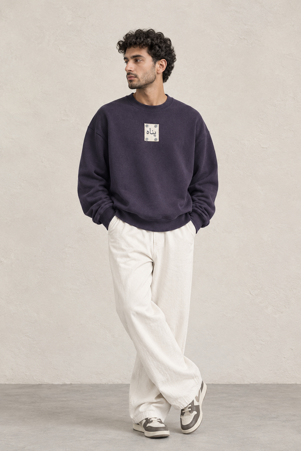 ASTEEN-Boxy Fit Sweatshirt