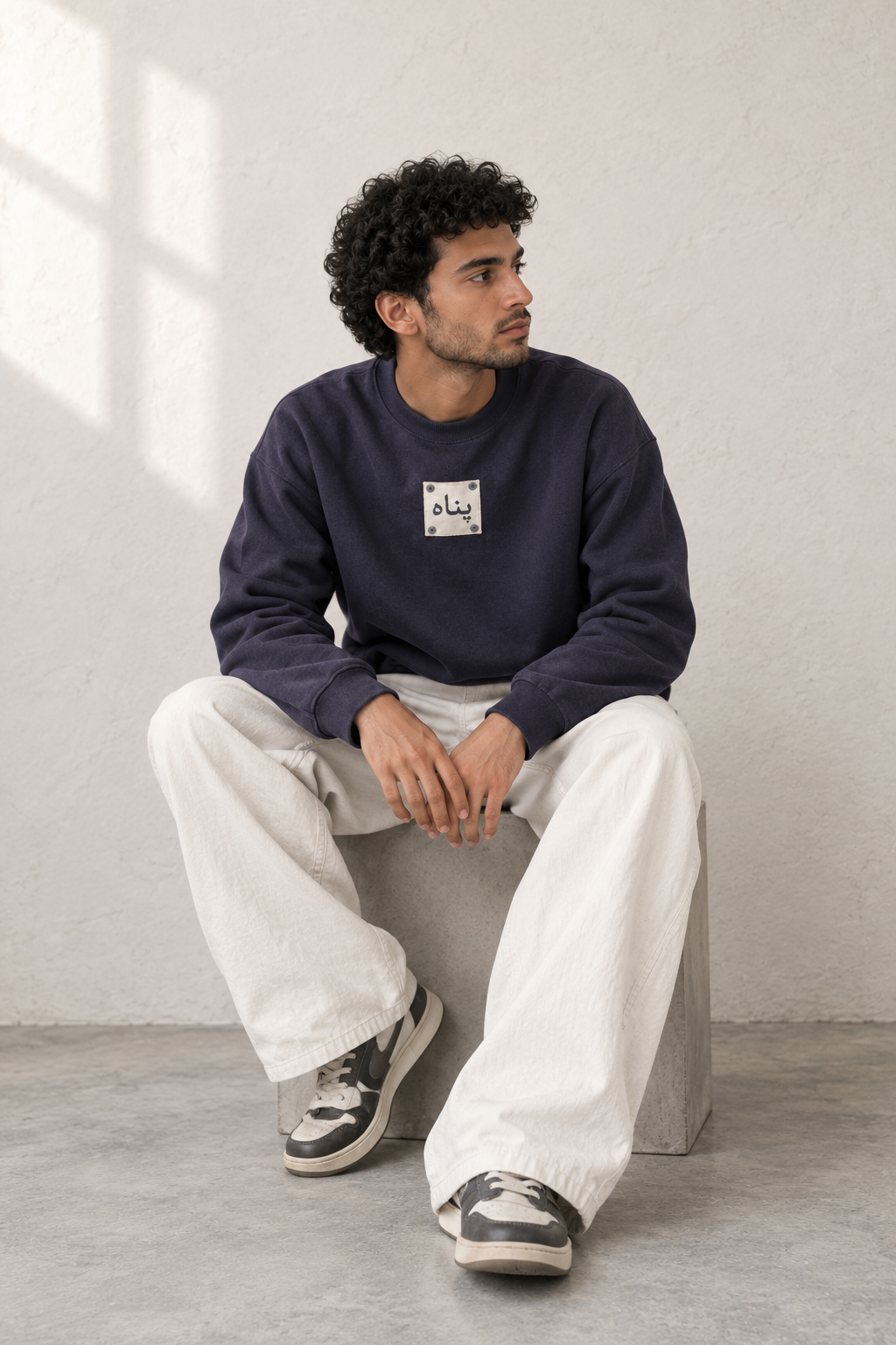 ASTEEN-Boxy Fit Sweatshirt